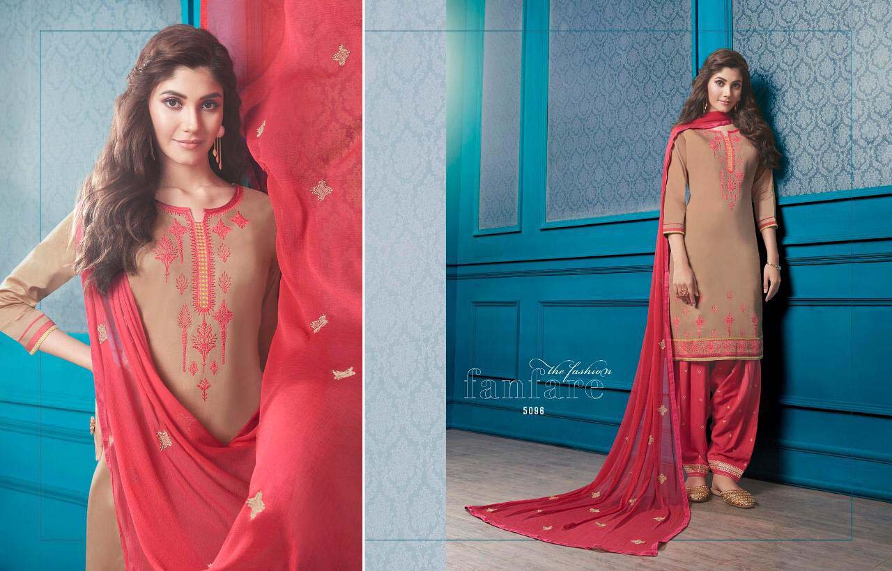 Kessi Patiyala House Vol 72 Cotton Satin Latest Suit Outfit Kessi Patiyala House Vol 72 Cotton Satin Latest Suit Outfit
